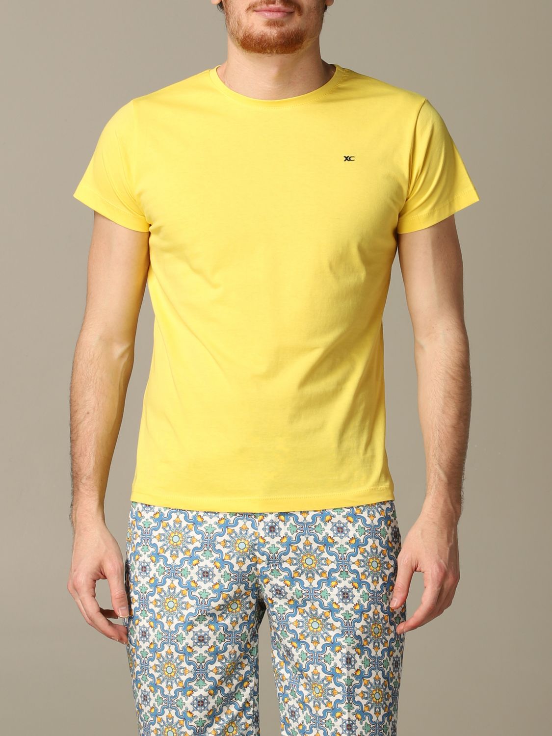 Xc T-Shirt XC Men colour Yellow