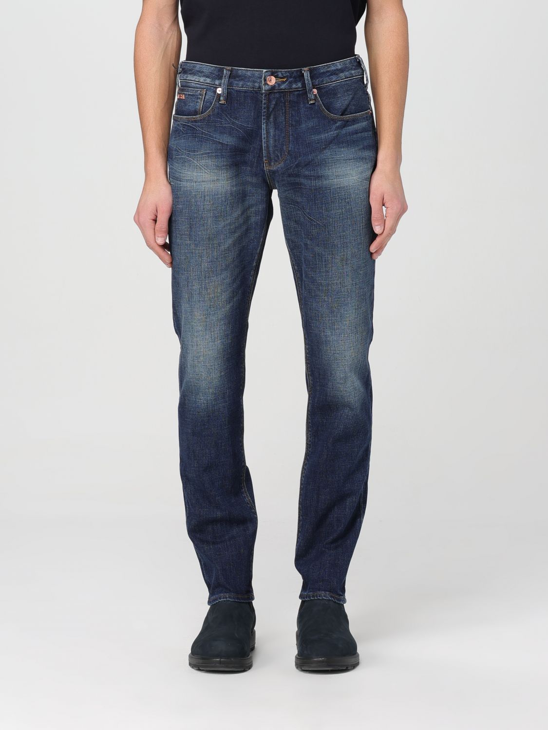 Emporio Armani Jeans EMPORIO ARMANI Men colour Denim