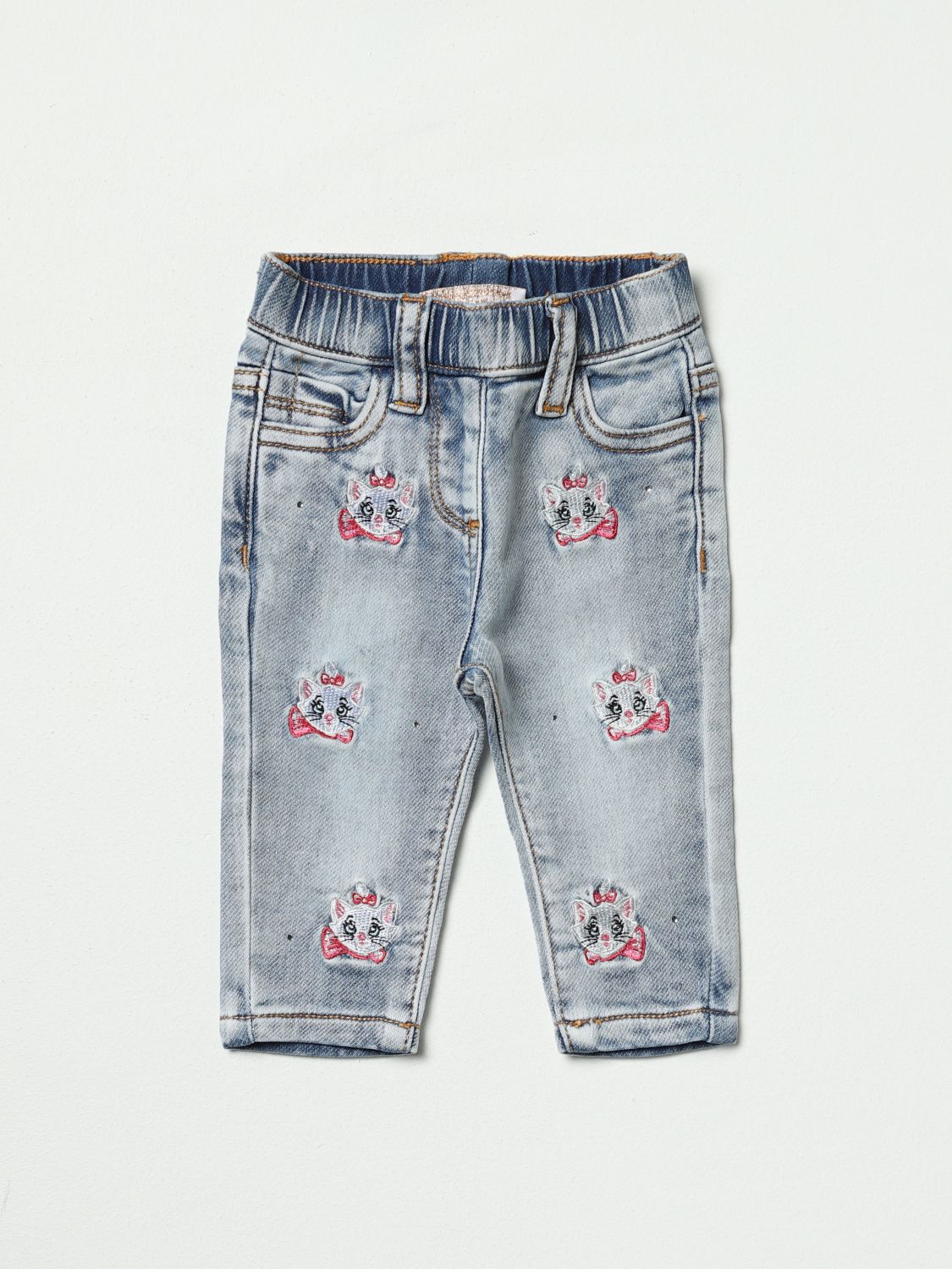 Monnalisa Jeans MONNALISA Kids colour Stone Washed