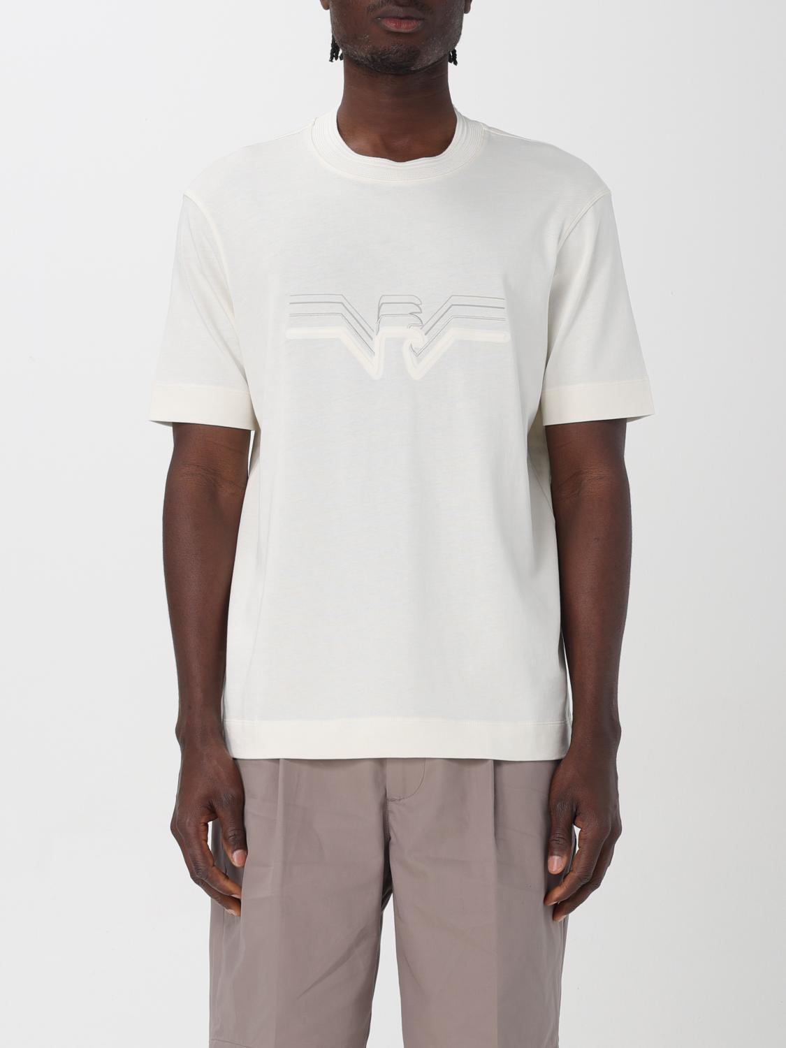 Emporio Armani T-Shirt EMPORIO ARMANI Men colour Cream