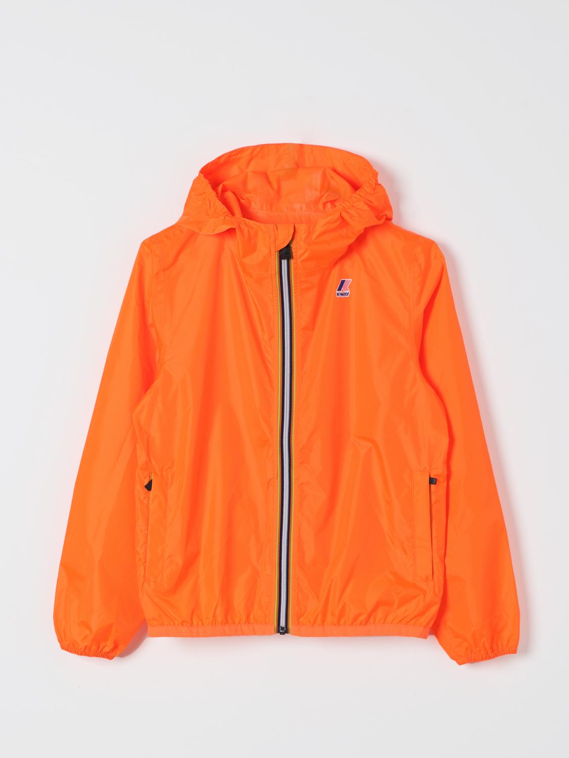 K-Way Jacket K-WAY Kids color Orange