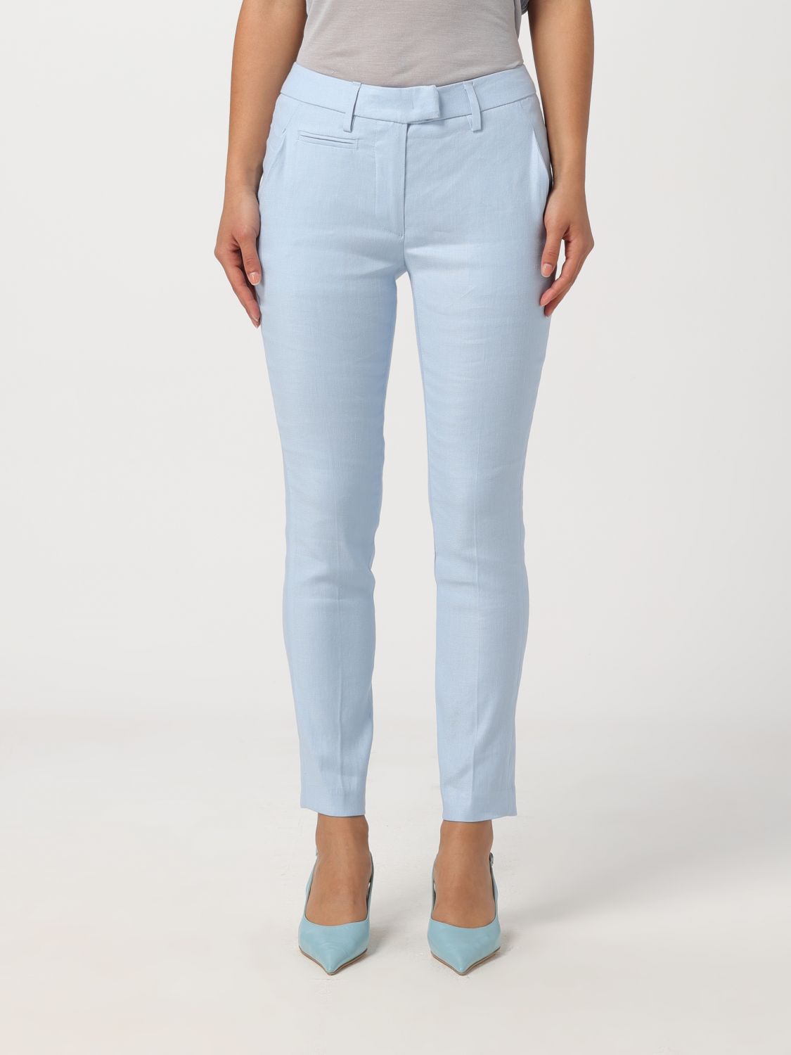 Dondup Trousers DONDUP Woman colour Blue