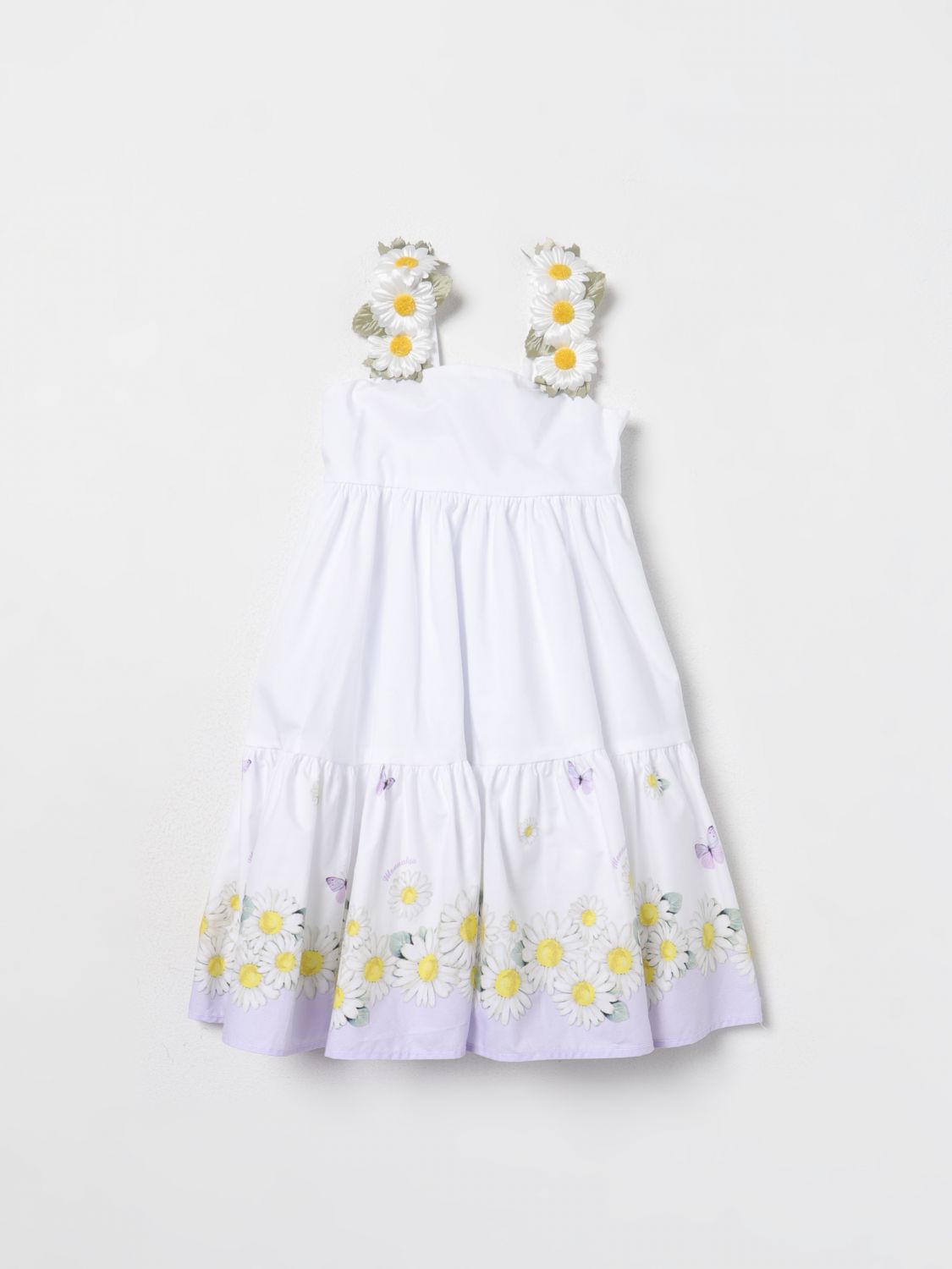 Monnalisa Dress MONNALISA Kids colour White