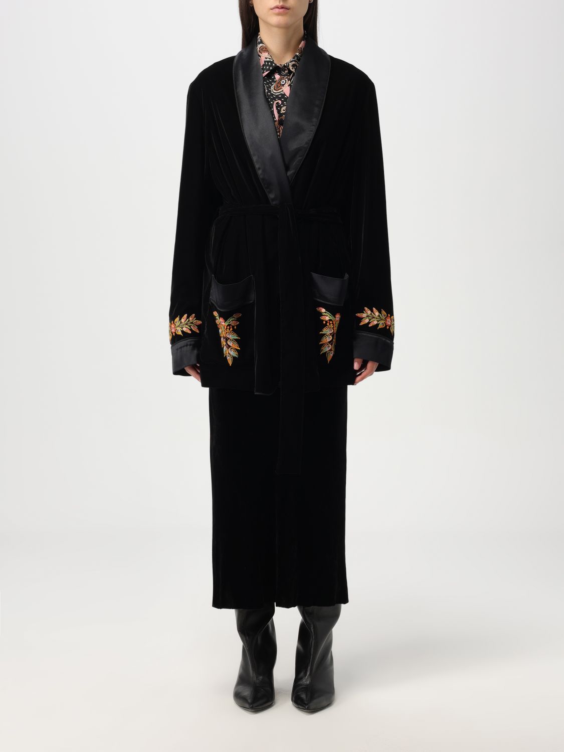 Etro Blazer ETRO Woman colour Black