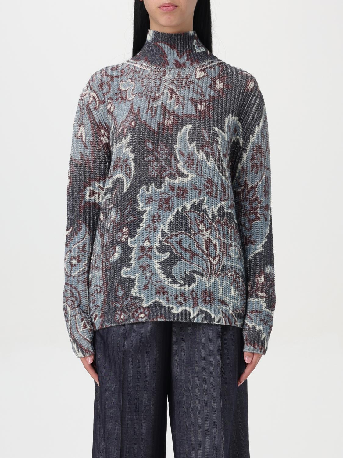 Etro Sweater ETRO Woman color Blue