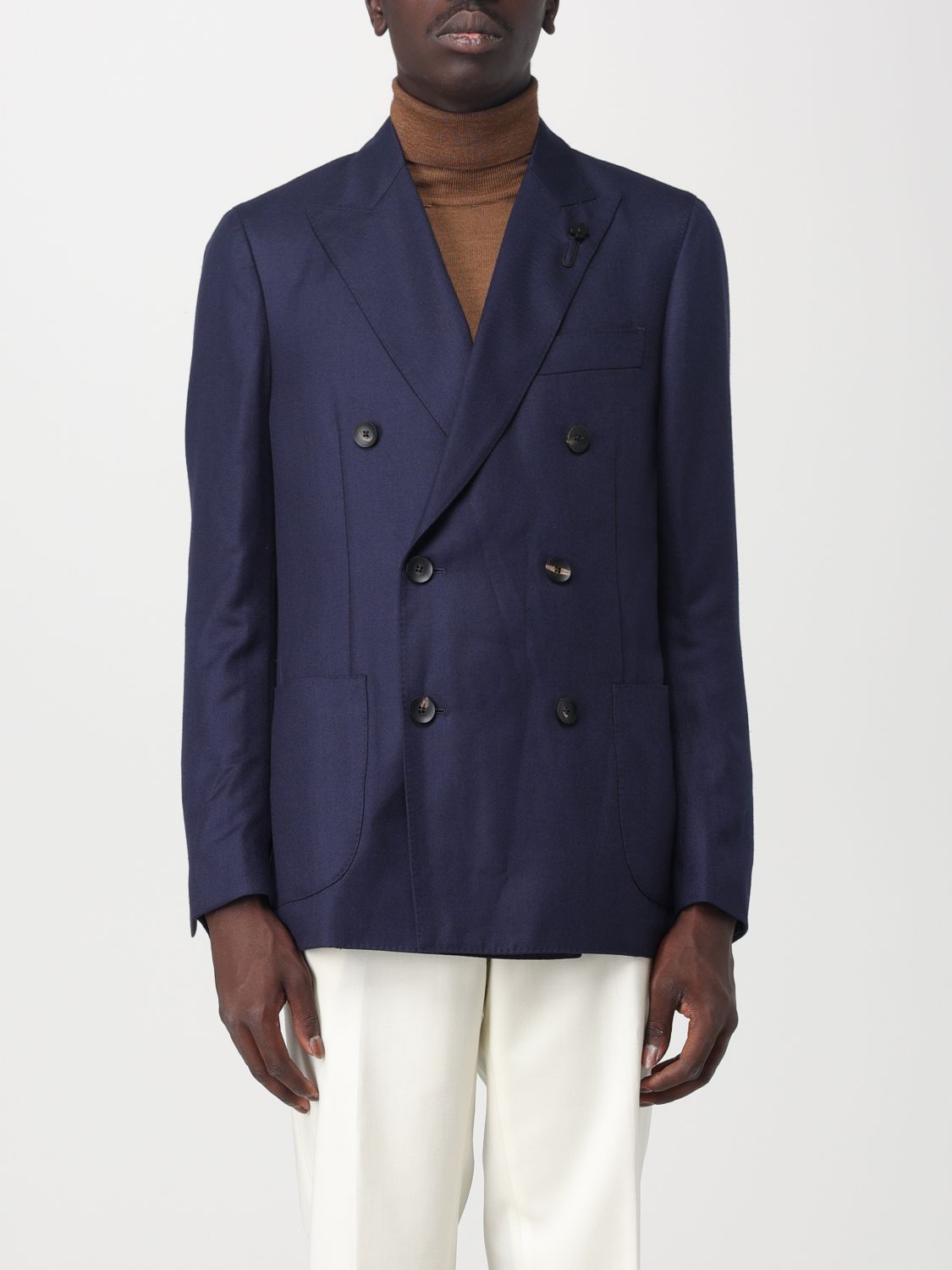 Lardini Blazer LARDINI Men colour Blue