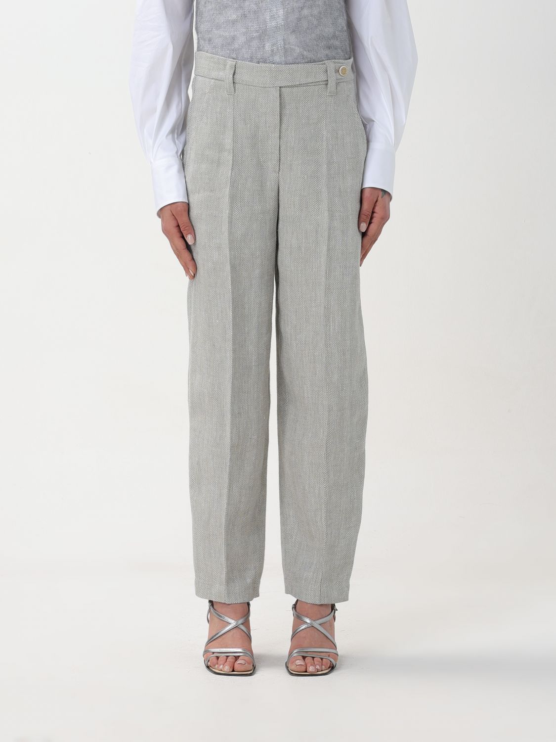 Brunello Cucinelli Trousers BRUNELLO CUCINELLI Woman colour Rope