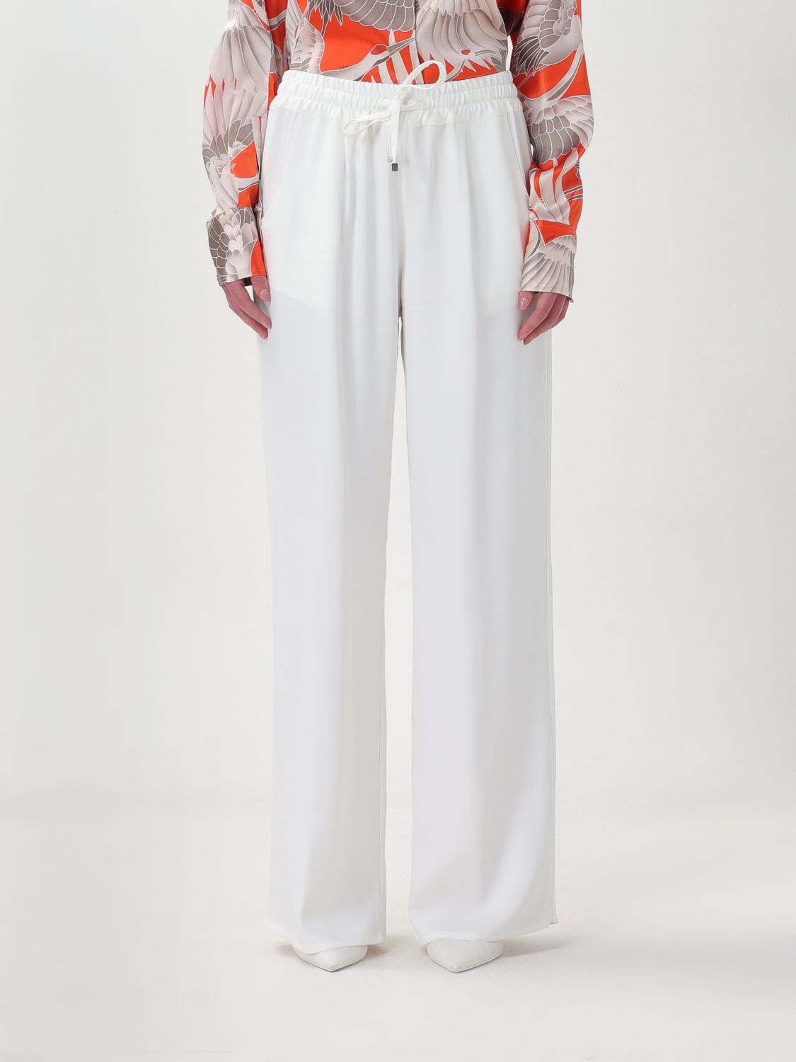 Kiton Trousers KITON Woman colour White