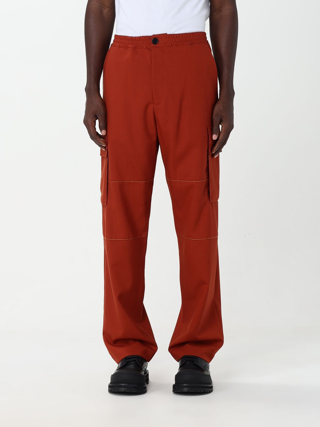 Marni Trousers MARNI Men colour Brick Red