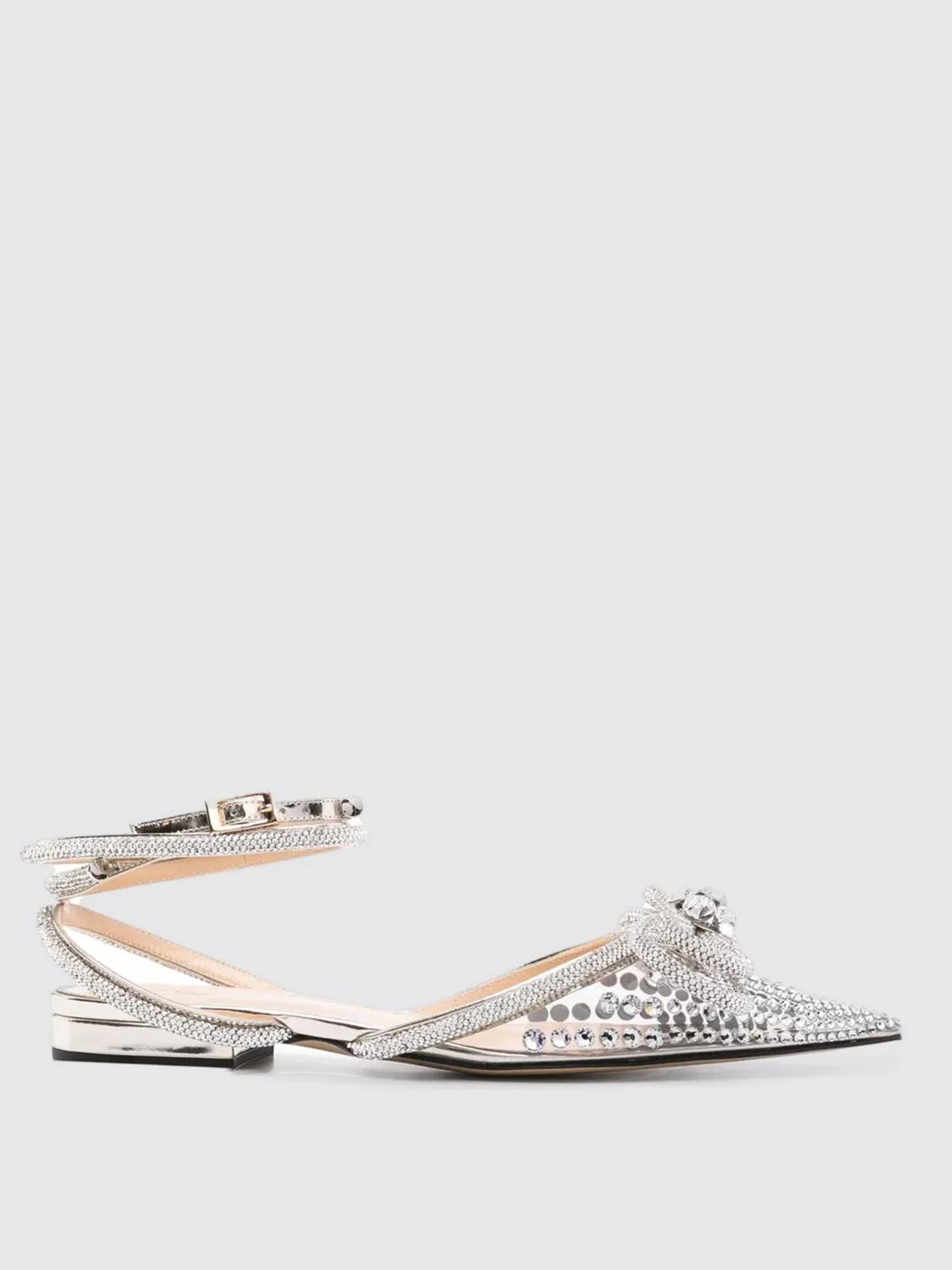 Mach & Mach Ballet Flats MACH & MACH Woman color Silver