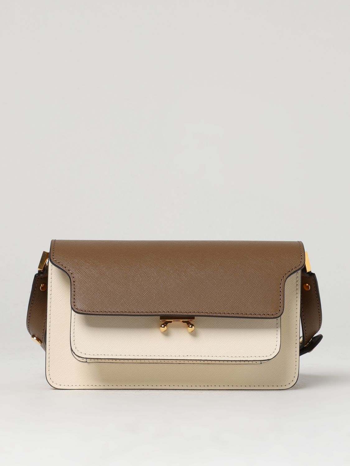 Marni Crossbody Bags MARNI Woman colour Beige