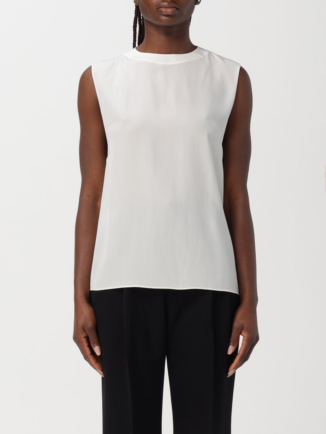 Saint Laurent Top SAINT LAURENT Woman colour White