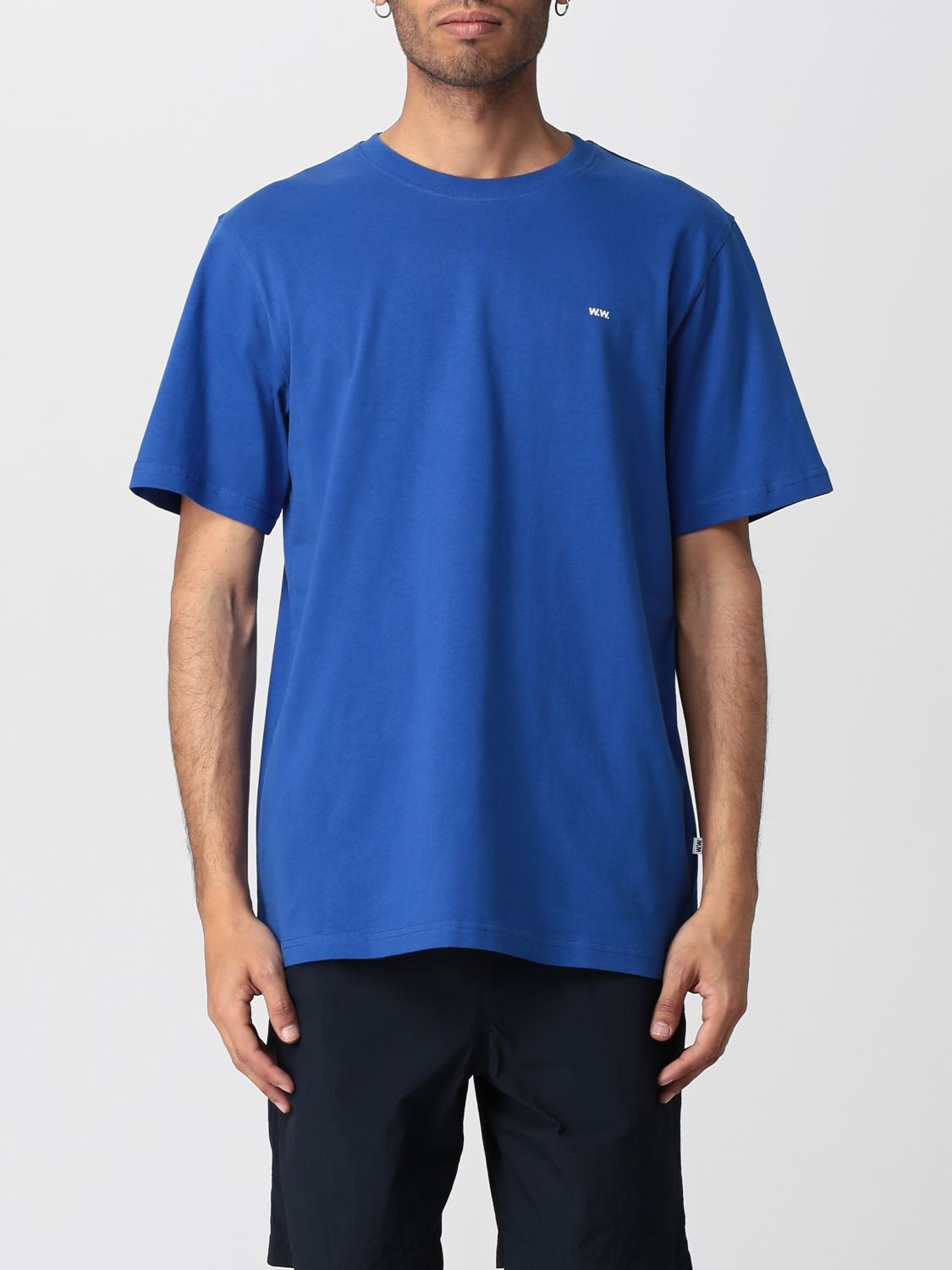 Wood Wood T-Shirt WOOD WOOD Men colour Blue