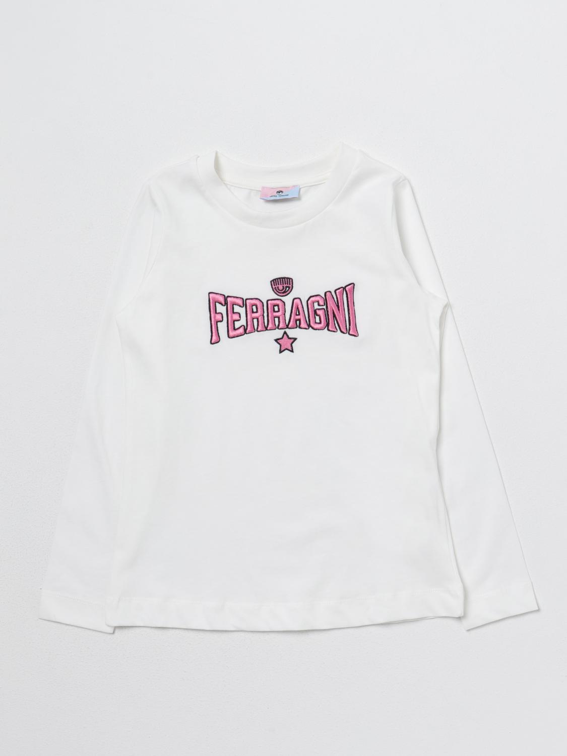 CHIARA FERRAGNI T-Shirt CHIARA FERRAGNI Kids colour Yellow Cream