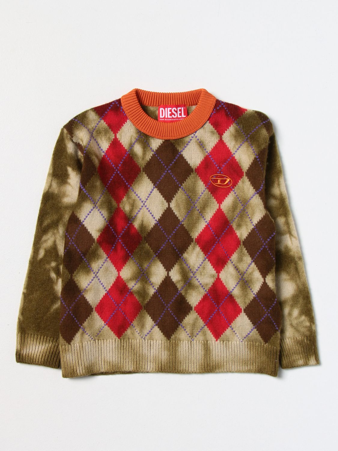 Diesel Jumper DIESEL Kids colour Mustard