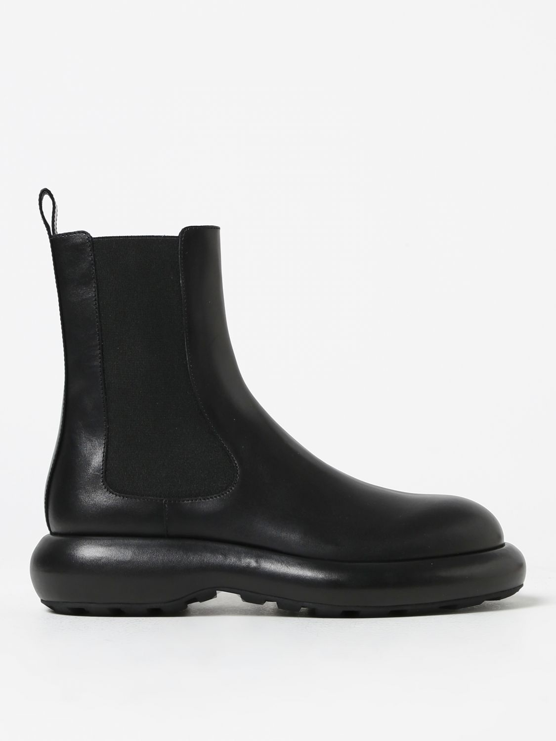 Jil Sander Flat Ankle Boots JIL SANDER Woman colour Black