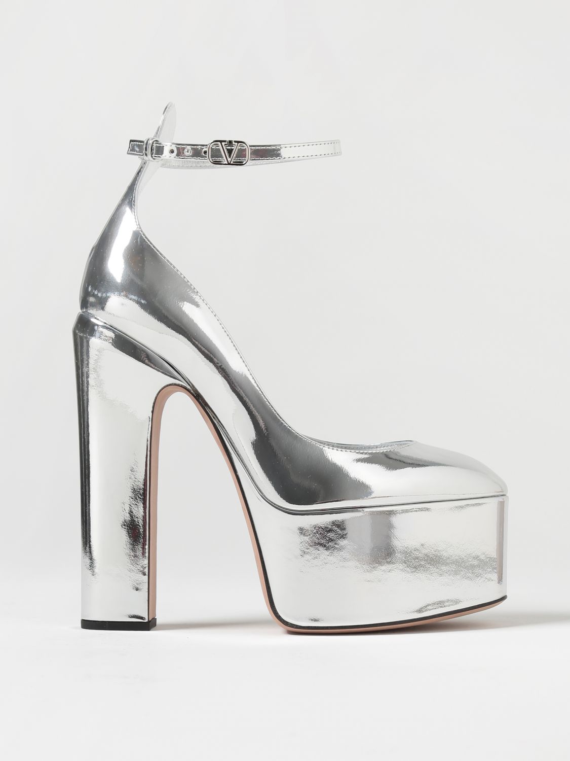 VALENTINO GARAVANI High Heel Shoes VALENTINO GARAVANI Woman colour Silver