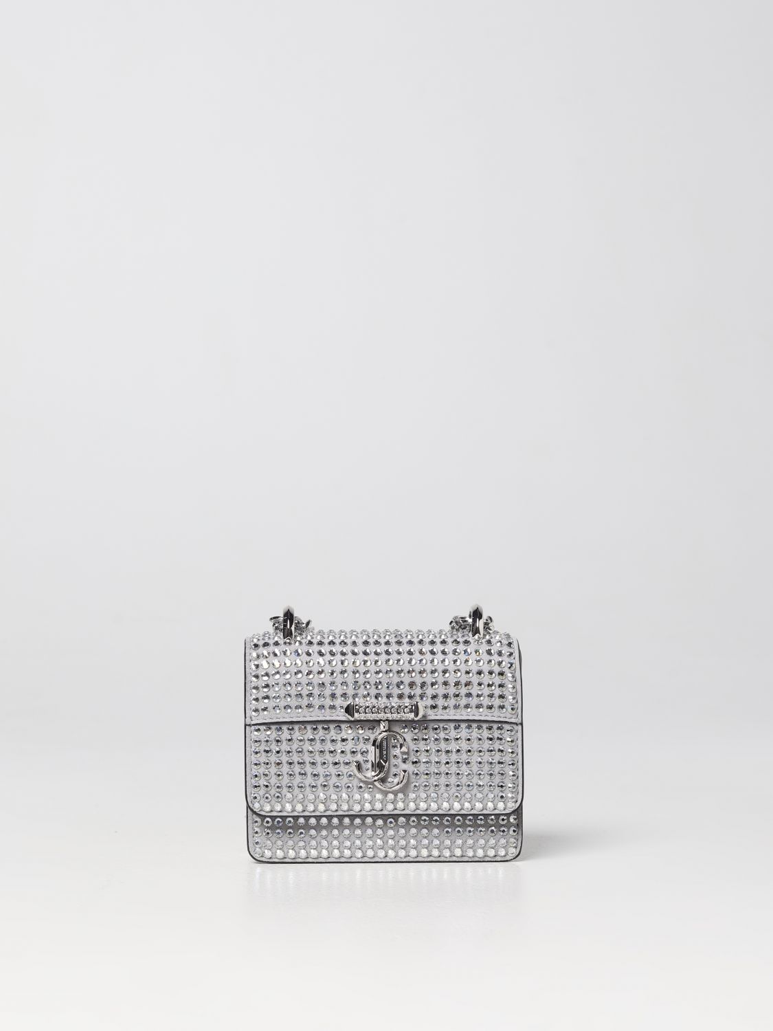 Jimmy Choo Crossbody Bags JIMMY CHOO Woman colour Silver