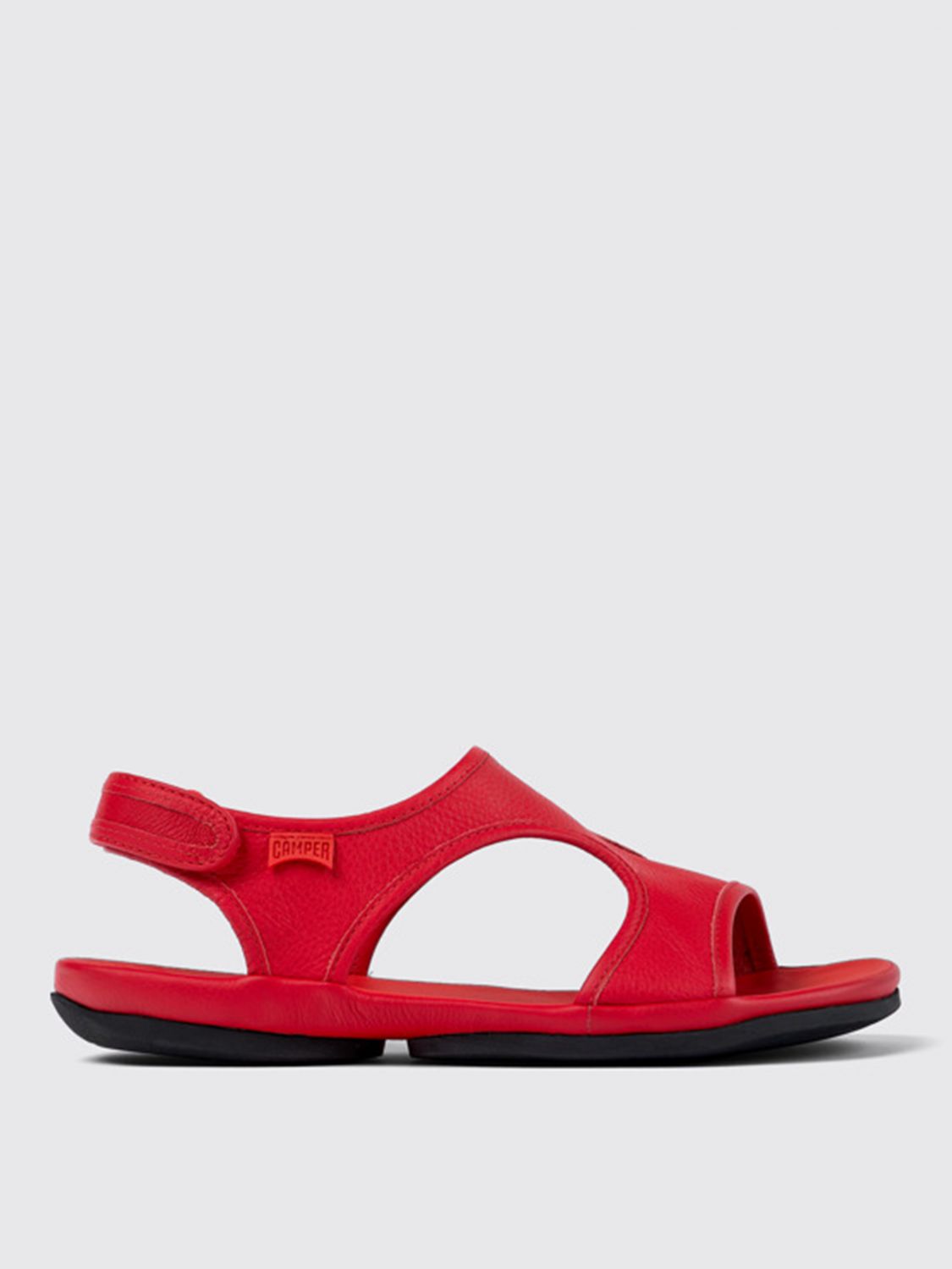 Camper Flat Sandals CAMPER Woman colour Red