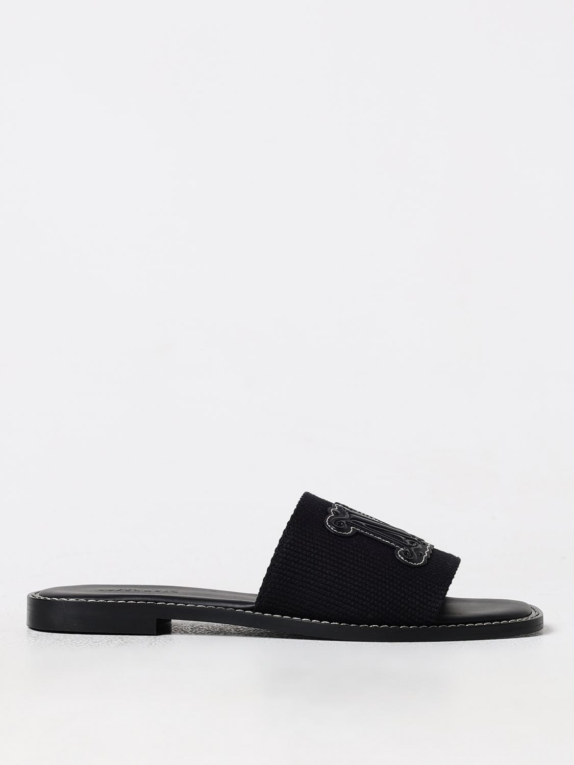 Max Mara Flat Sandals MAX MARA Woman color Black