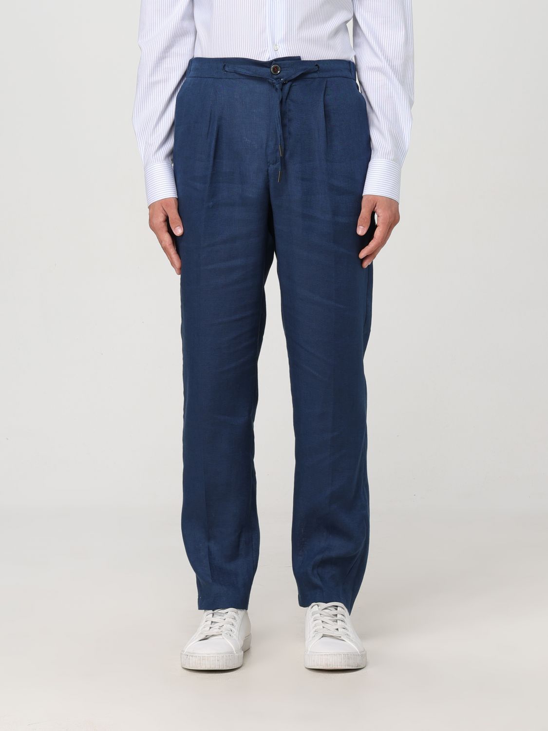 Baronio Pants BARONIO Men color Navy