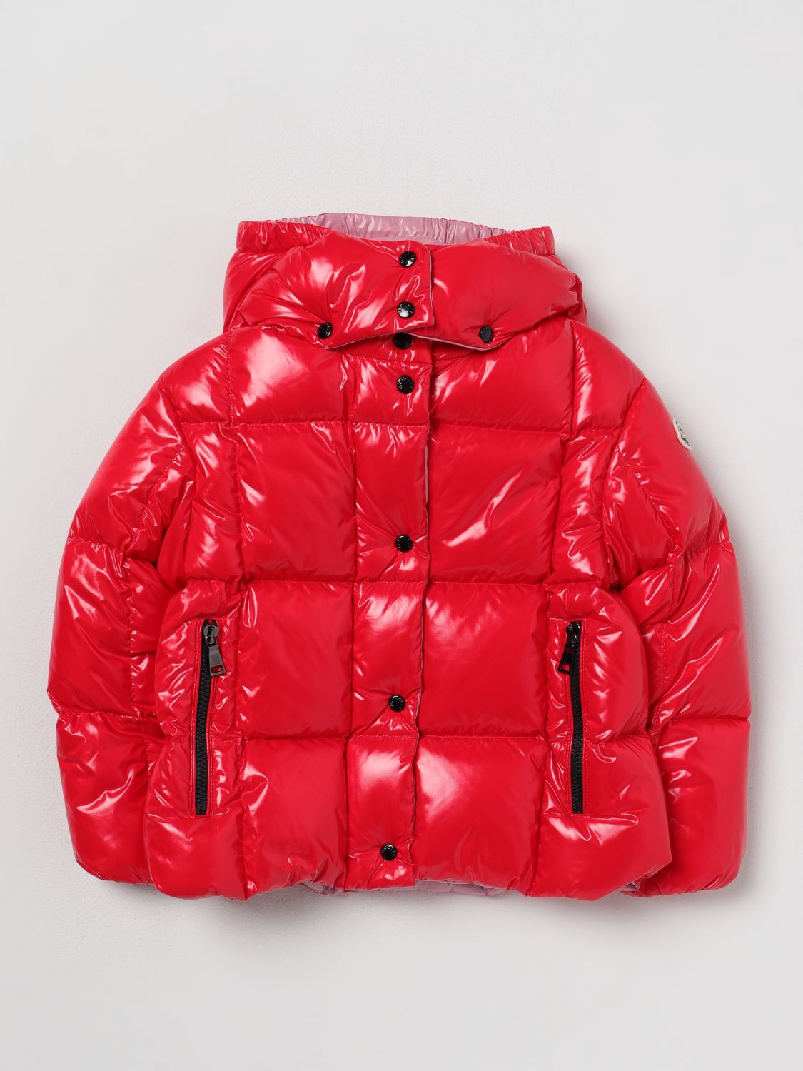 Moncler Jacket MONCLER Kids colour Red