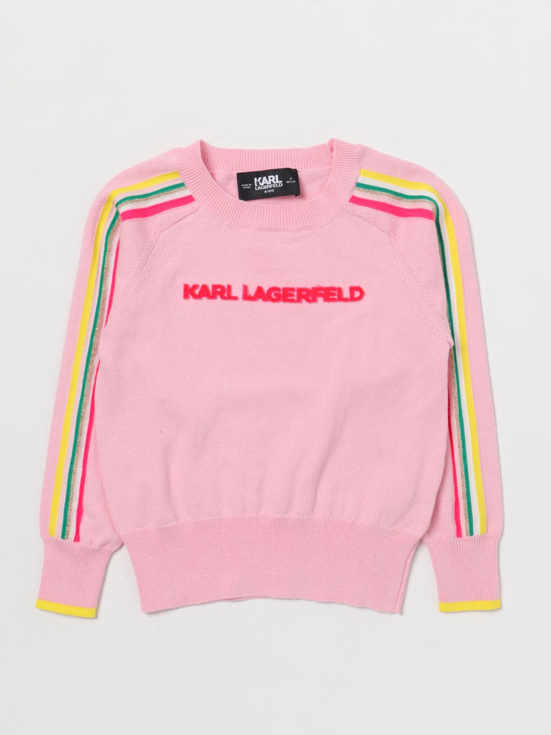 Karl Lagerfeld Kids Jumper KARL LAGERFELD KIDS Kids colour Pink