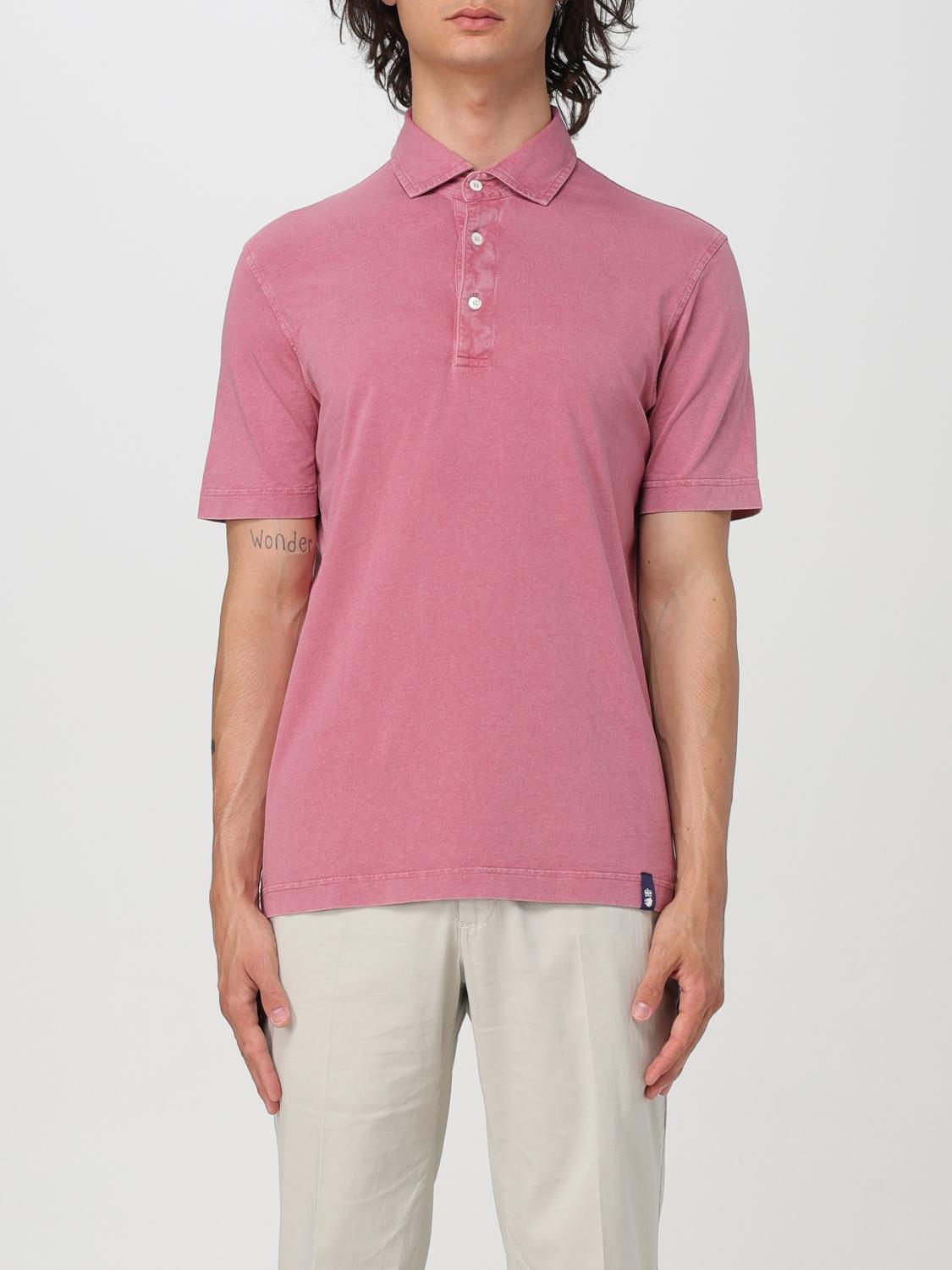 Drumohr Polo Shirt DRUMOHR Men color Pink