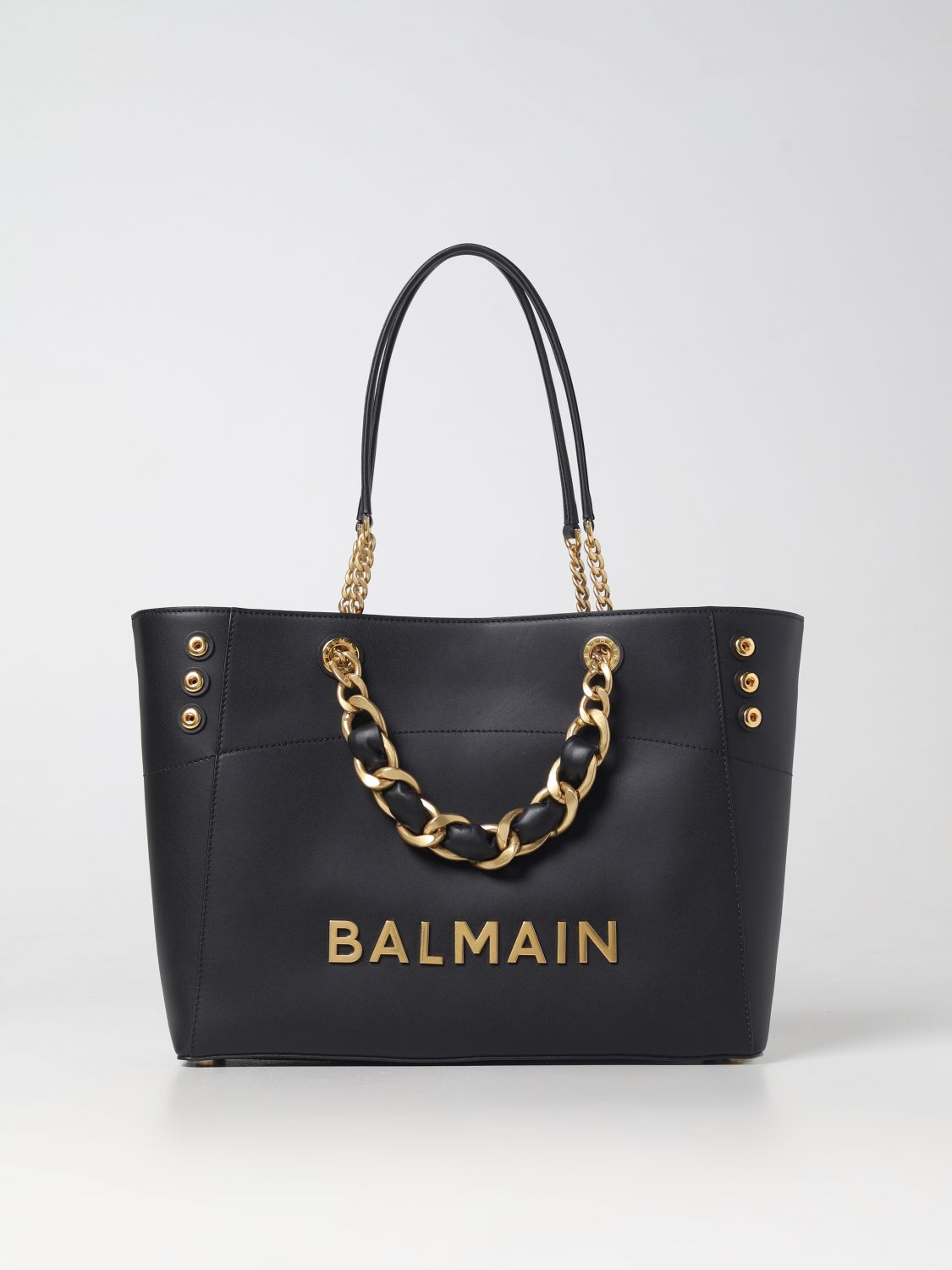 Balmain Tote Bags BALMAIN Woman colour Black