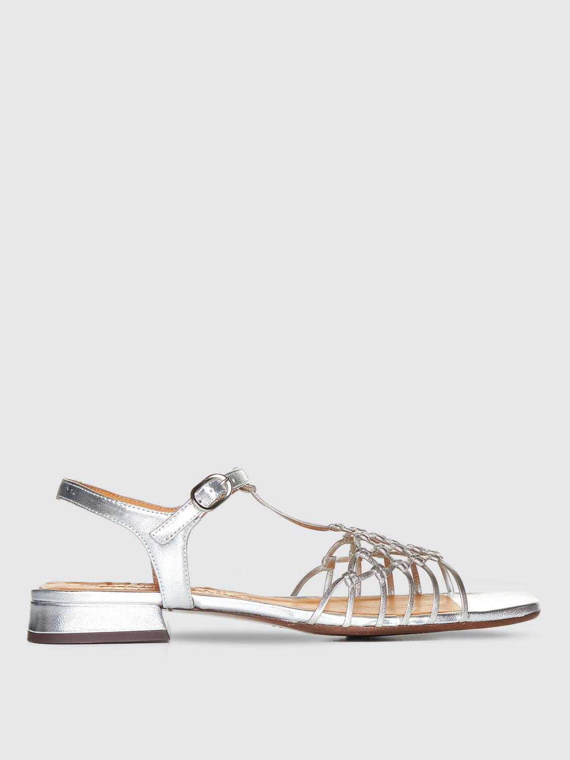 Chie Mihara Heeled Sandals CHIE MIHARA Woman colour Silver