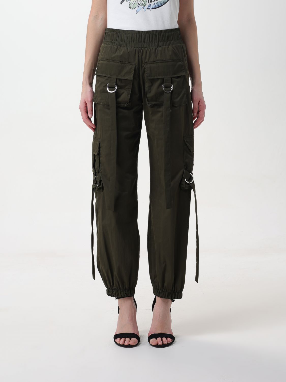 Liu Jo Trousers LIU JO Woman colour Green