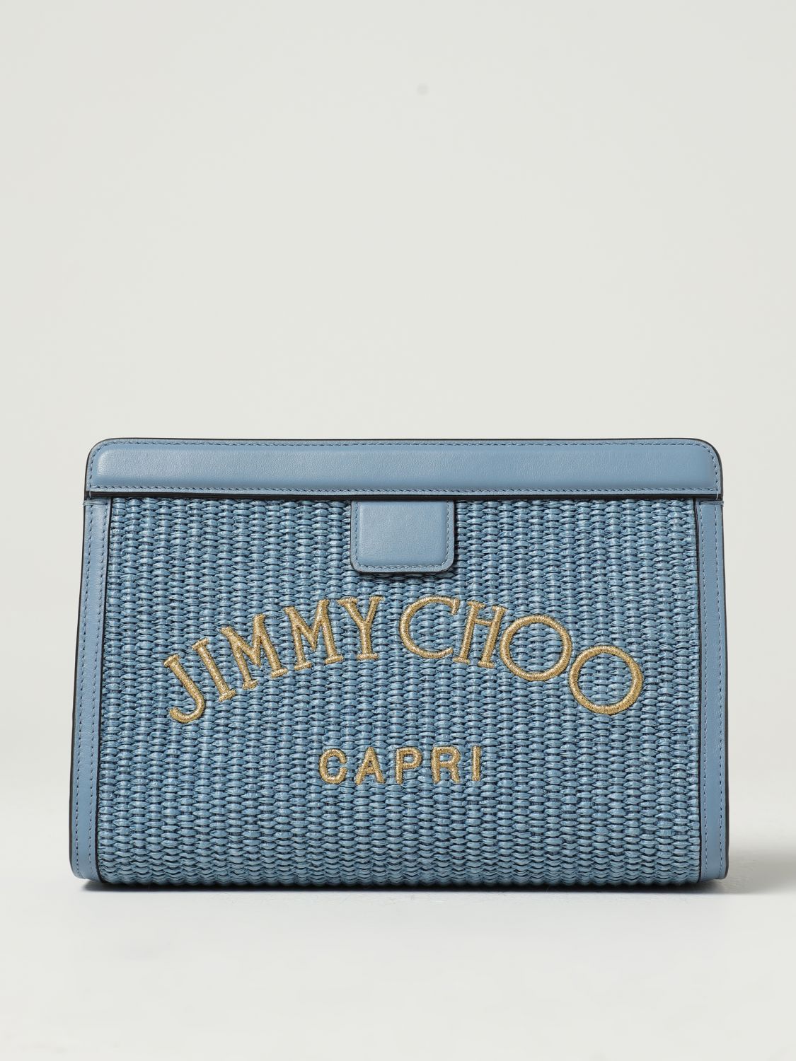 Jimmy Choo Clutch JIMMY CHOO Woman colour Blue