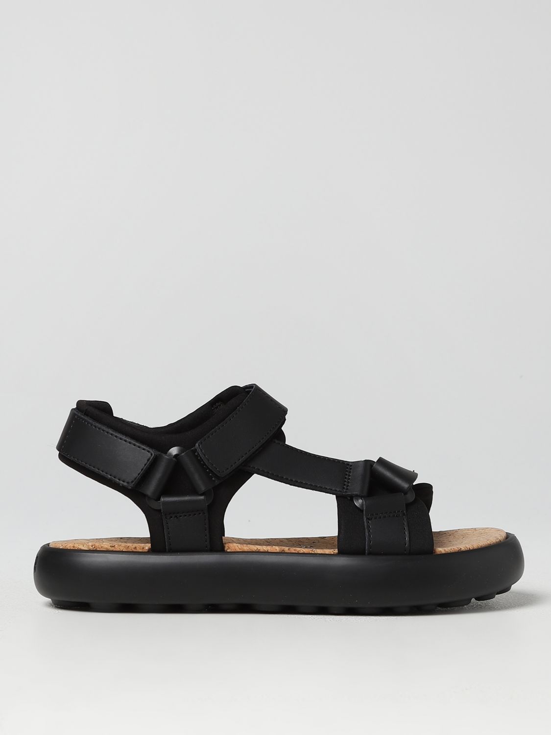 Camper Camper Pelotas Flota sandals in leather and fabric