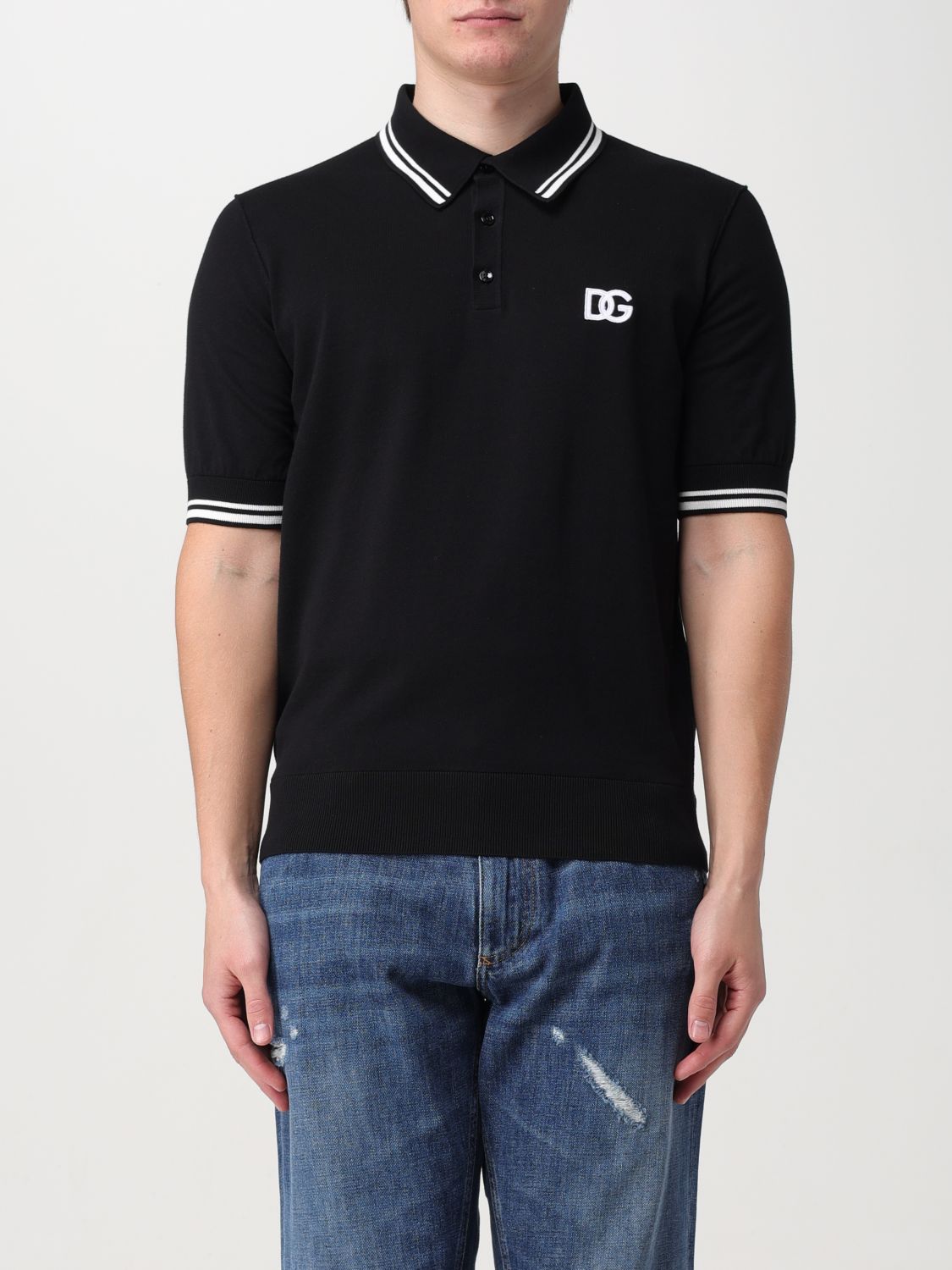 Dolce & Gabbana Polo Shirt DOLCE & GABBANA Men colour Black