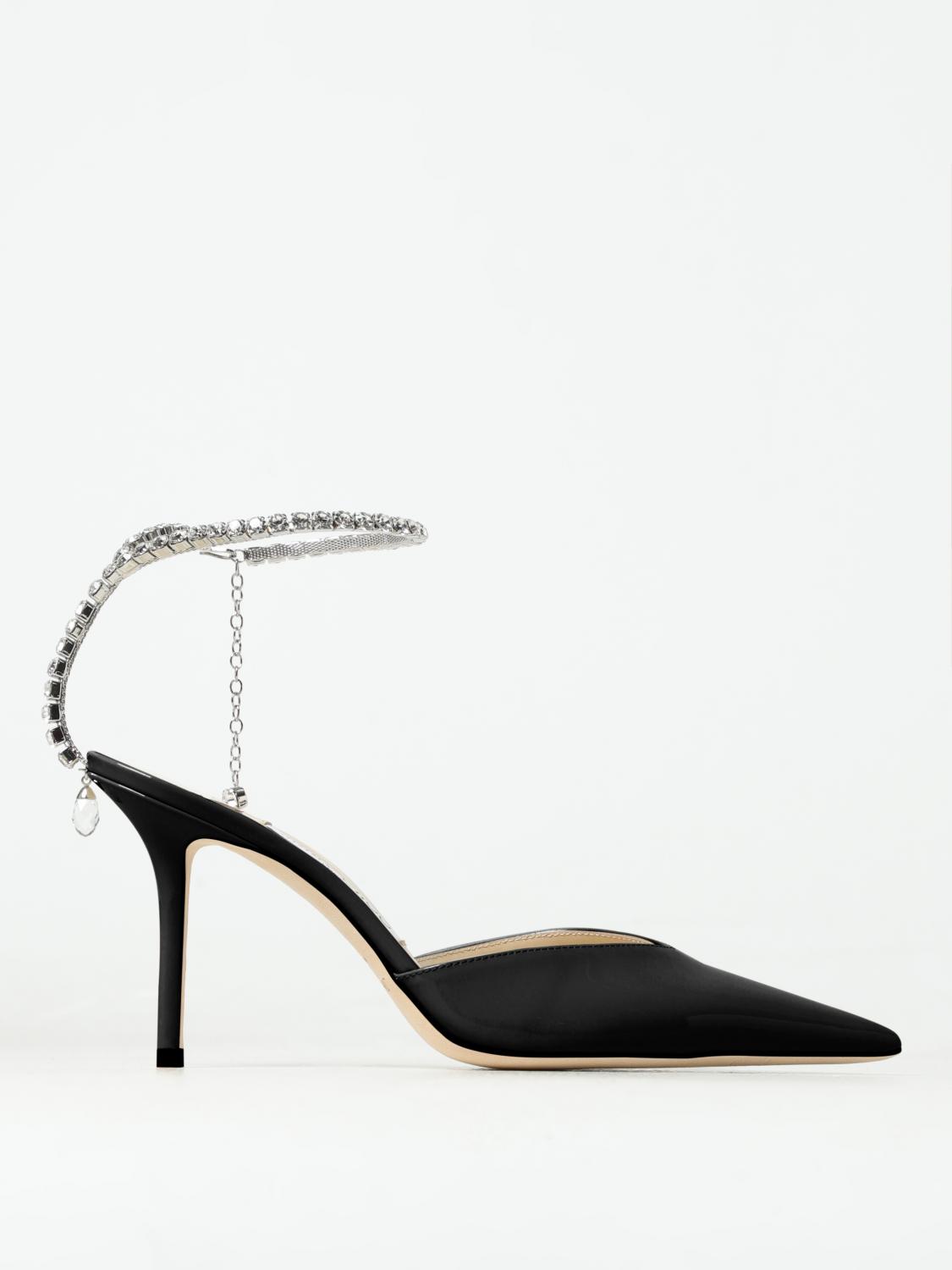 Jimmy Choo Jimmy Choo Saeda patent leather mules