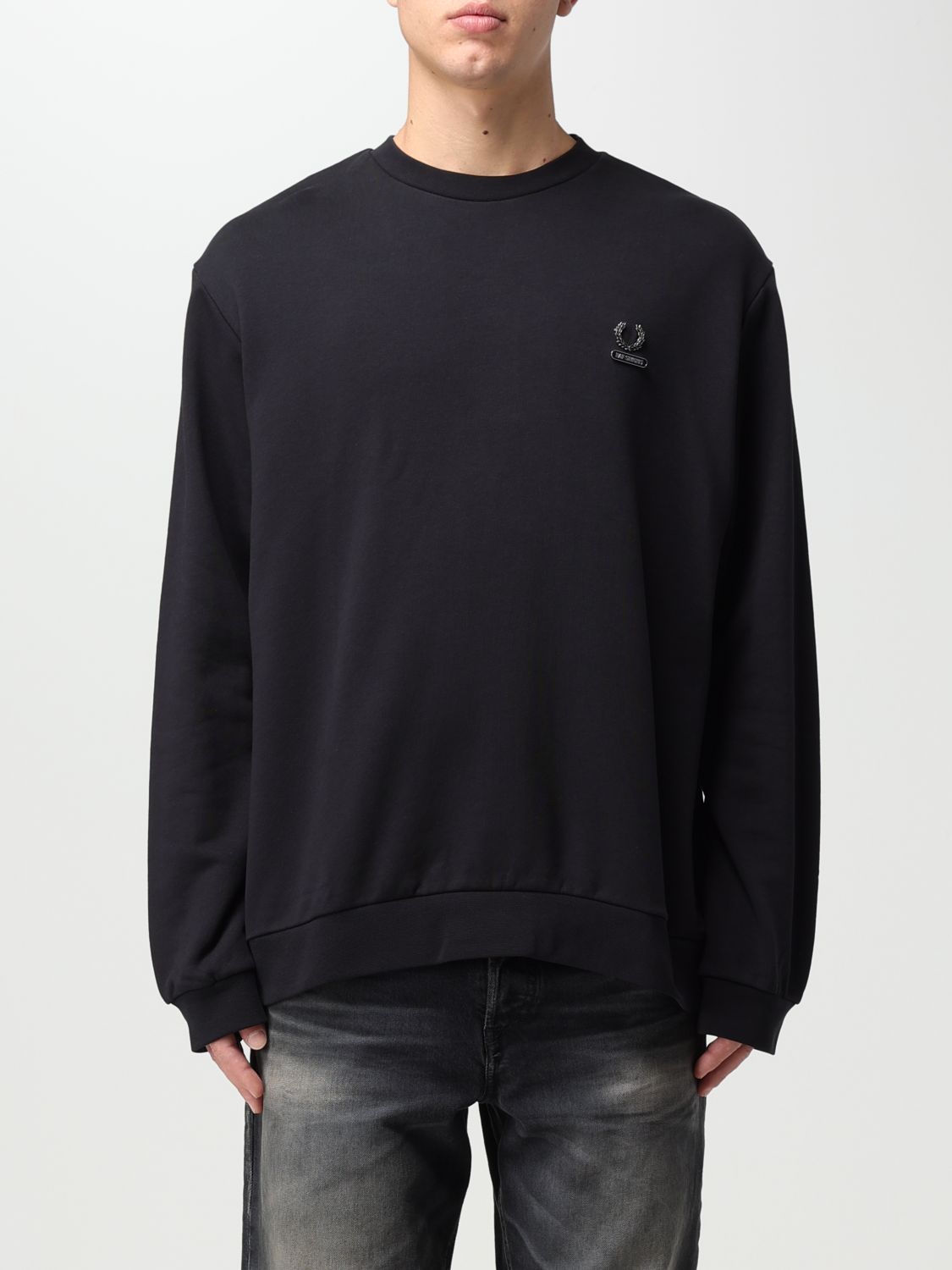 Fred Perry By Raf Simons Sweatshirt FRED PERRY BY RAF SIMONS Men colour Black