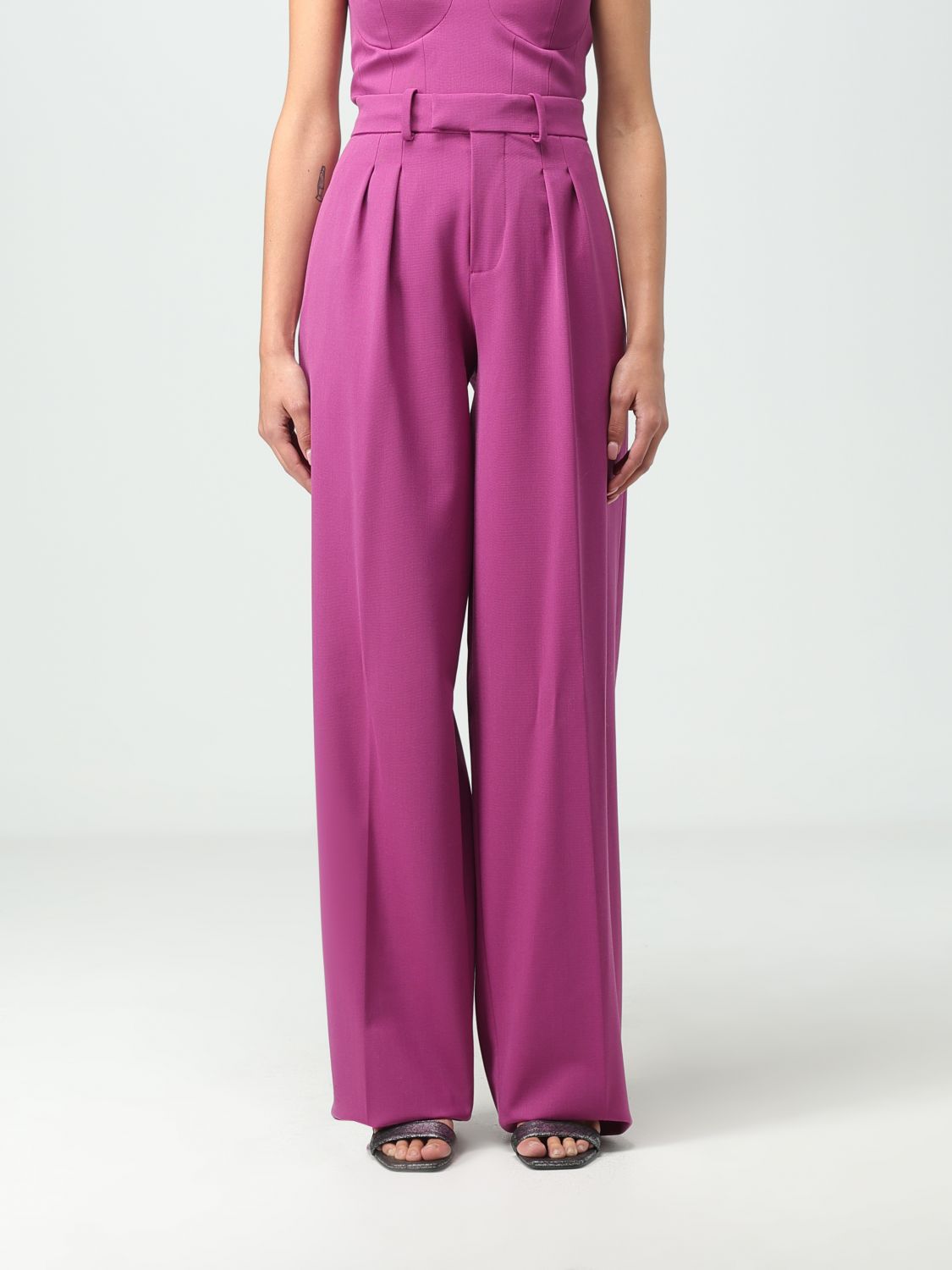 Federica Tosi Trousers FEDERICA TOSI Woman colour Peony