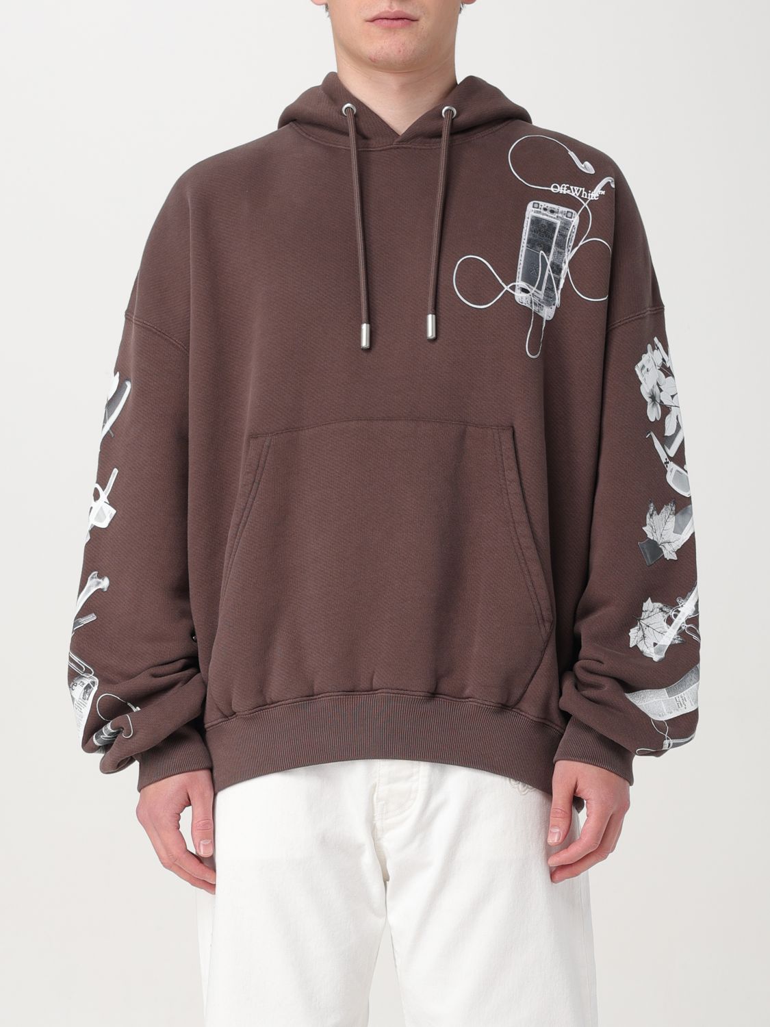 OFF-WHITE Sweatshirt OFF-WHITE Men colour Brown