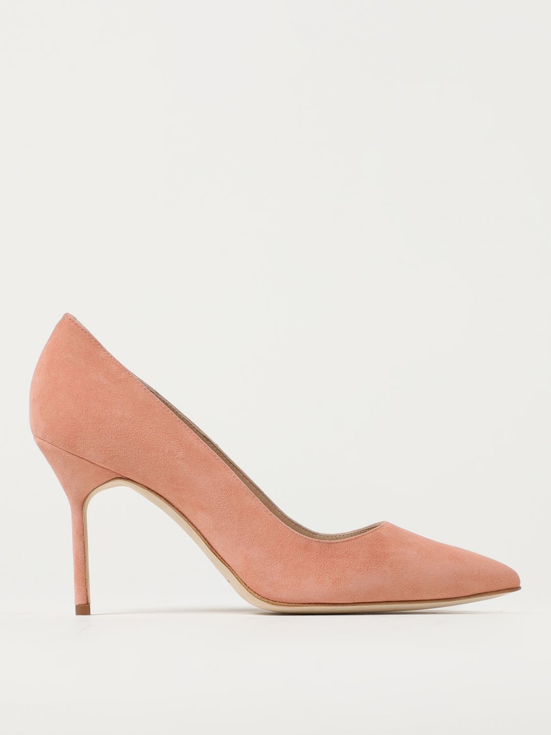 Manolo Blahnik Court Shoes MANOLO BLAHNIK Woman colour Salmon