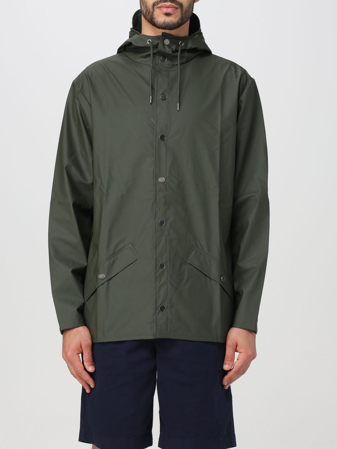 Rains Jacket RAINS Men colour Military