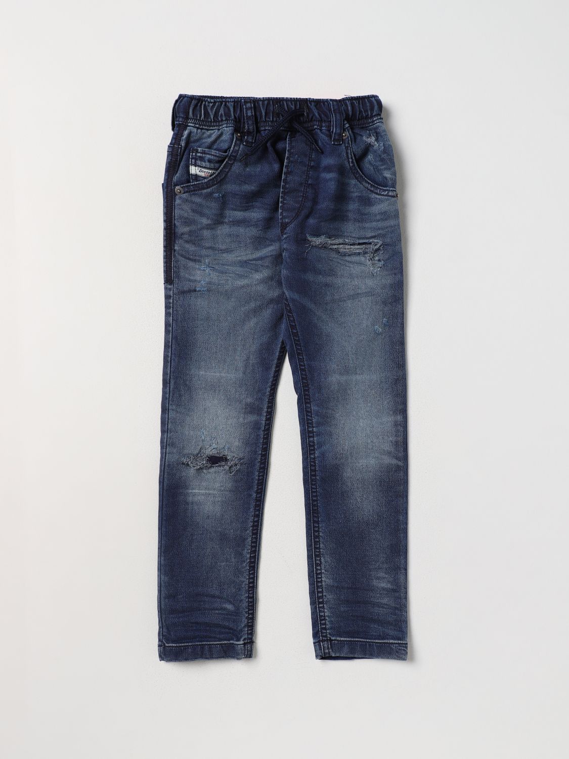 Diesel Trousers DIESEL Kids colour Denim