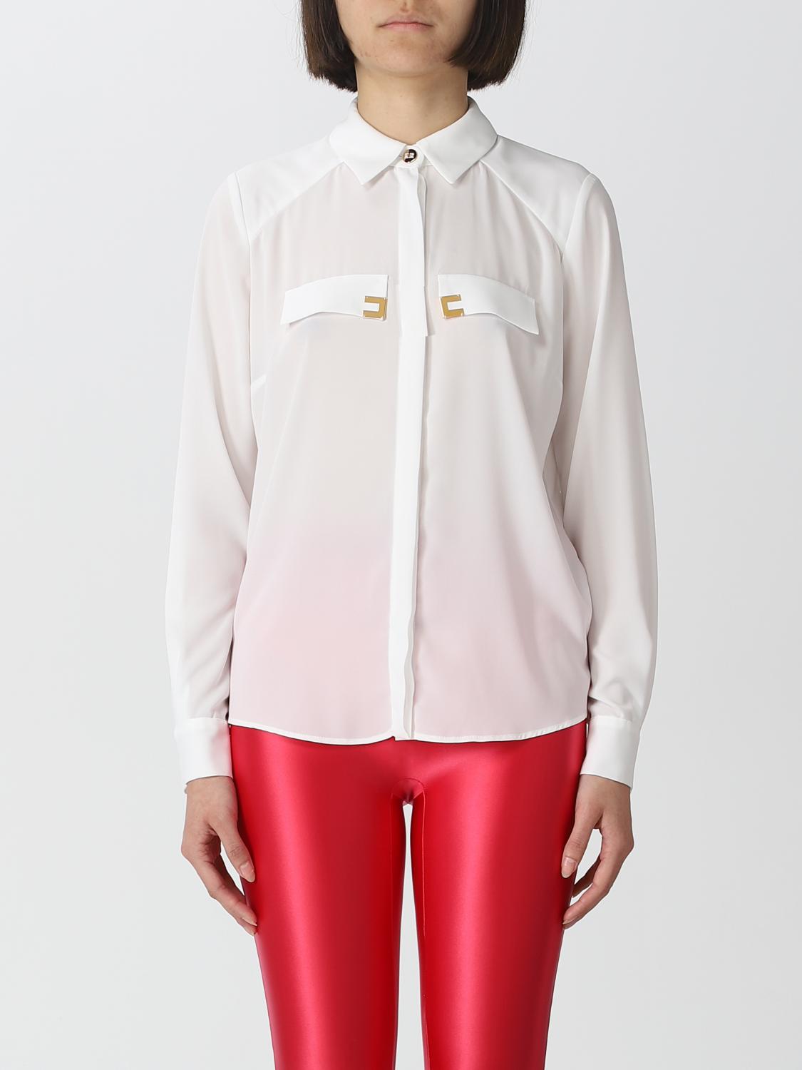 Elisabetta Franchi Shirt ELISABETTA FRANCHI Woman colour Ivory