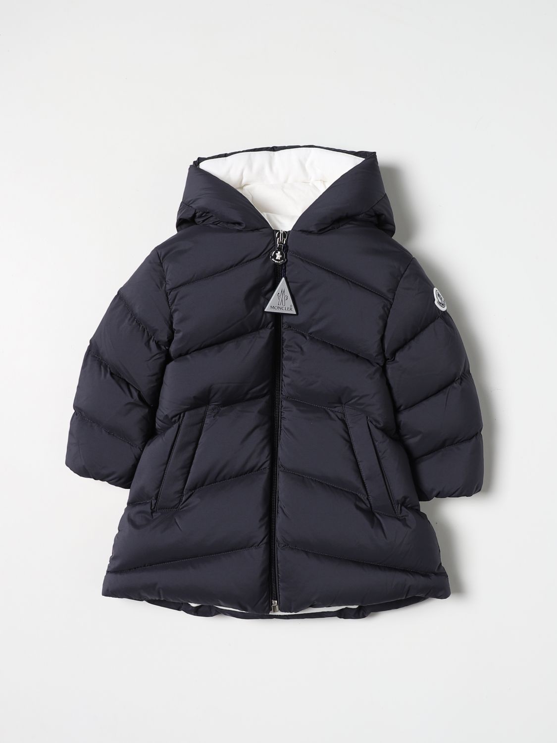 Moncler Jacket MONCLER Kids colour Blue