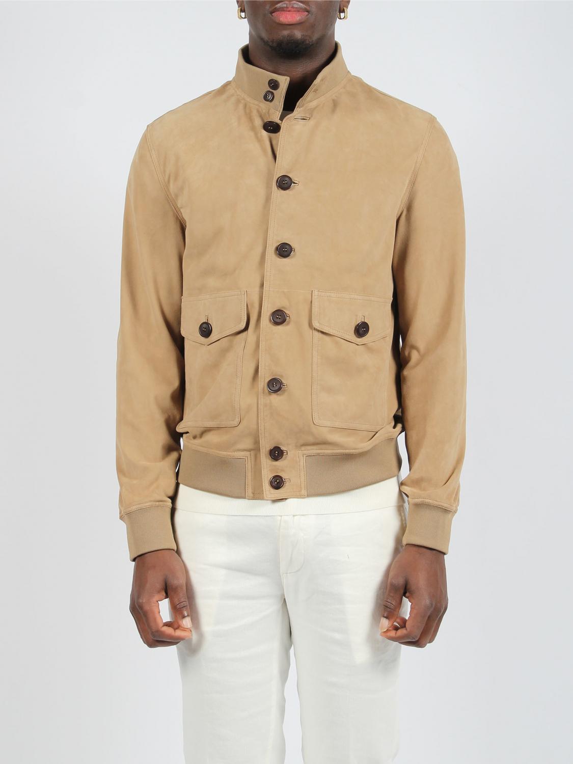 Brian Dales Jacket BRIAN DALES Men color Beige