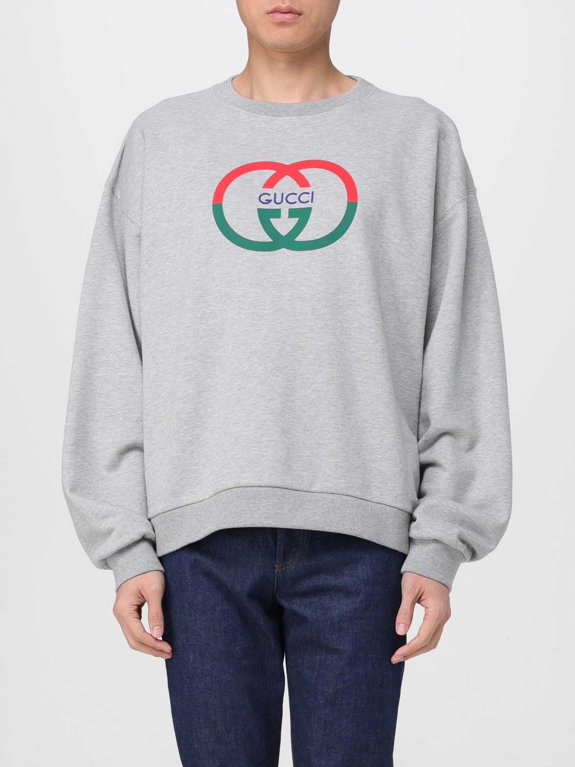 Gucci Sweatshirt GUCCI Men colour Grey