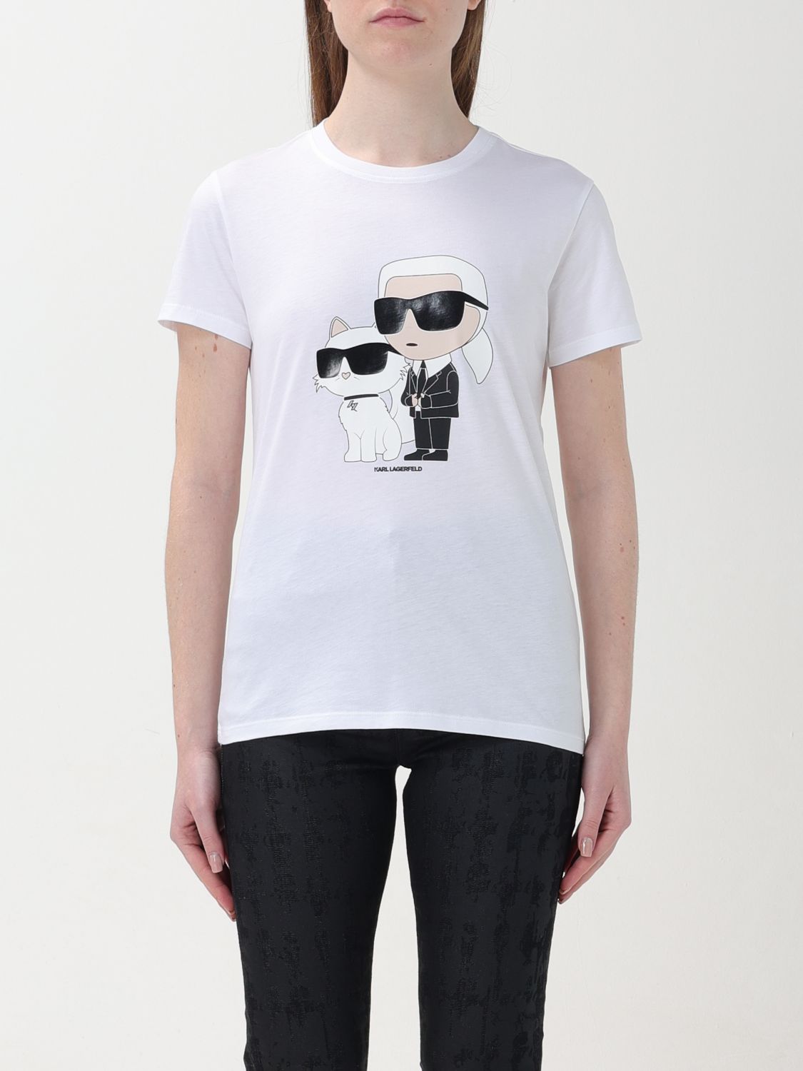 Karl Lagerfeld T-Shirt KARL LAGERFELD Woman colour White