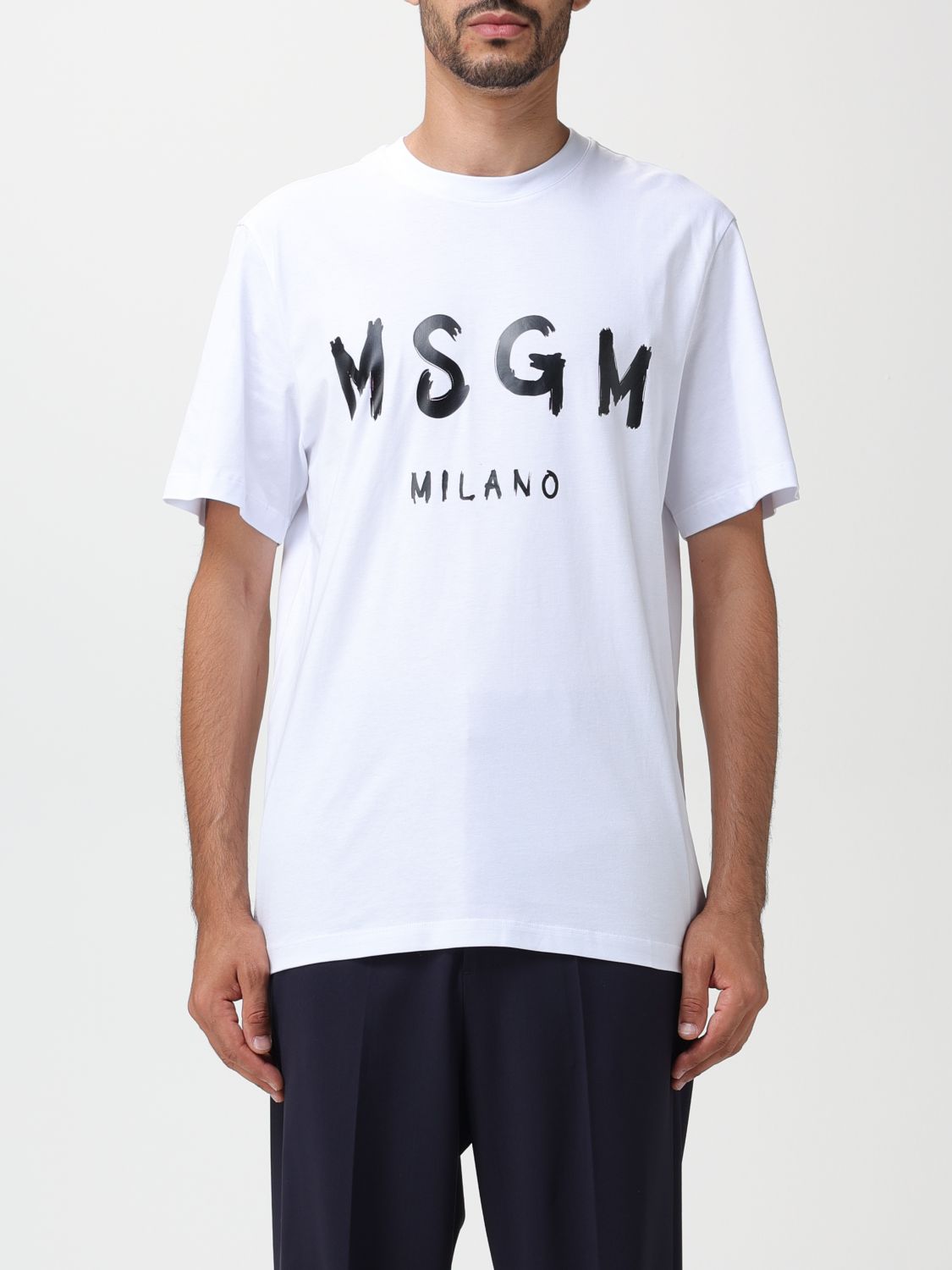 Msgm T-Shirt MSGM Men colour White