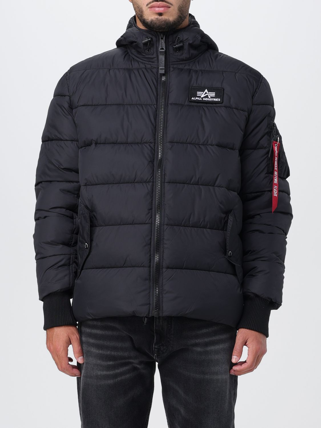 Alpha Industries Jacket ALPHA INDUSTRIES Men colour Black