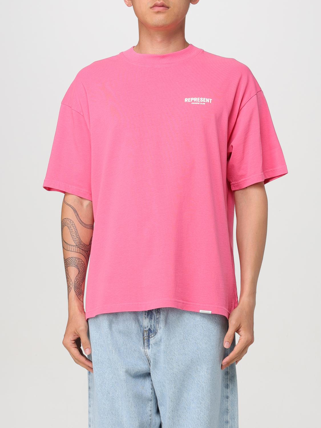 Represent T-Shirt REPRESENT Men color Pink