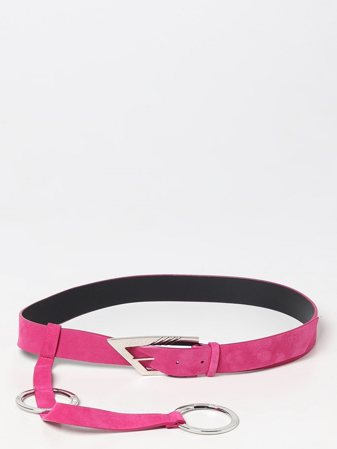 The Attico Belt THE ATTICO Woman colour Fuchsia